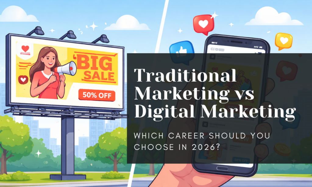 Traditional Marketing vs Digital Marketing